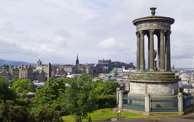 Dugald Stewart Monument Calton Hill Edinburgh