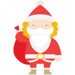 Santa with a bag of gifts
- 552651396