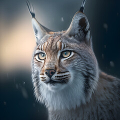 Fototapeta premium Lynx Closeup