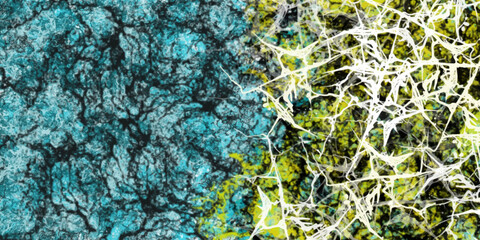 Abstract fractal art background, showing storm, explosion or lightning. Also available as animation