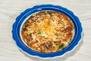 焼いた手作りの丸天