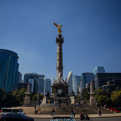 Fototapeta na wymiar The Angel of Independence, Mexico City