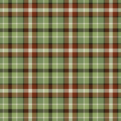 Checkered print seamless background. Plaid seamless vector background of textile ornament for plaid, fabric, textiles, clothing, tablecloths