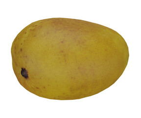 3d rendering realistic mango fruit