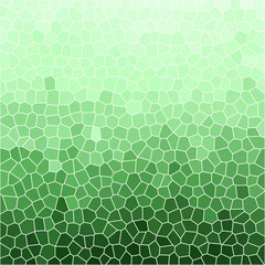 Green pastel abstract mosaic pattern background.