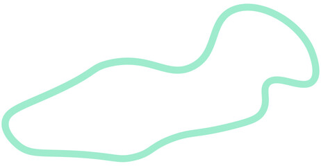 Abstract pastel shape line. Vector illustration.	