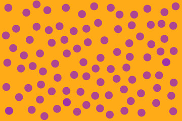 Circles pattern. Seamless ornament circular figures. misplaced points