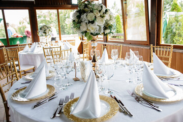 wedding table setting