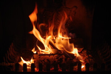 Kaminfeuer