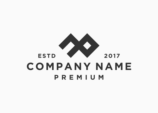 initial letter np or pn logo design vector illustration template