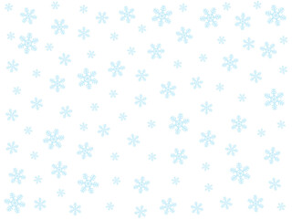 雪の結晶背景：白