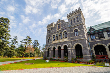Fototapeta premium Governor house in Nainital, Uttrakhand
