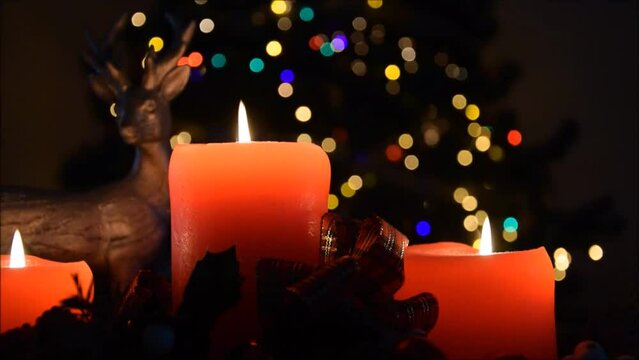 party celebration candal light.