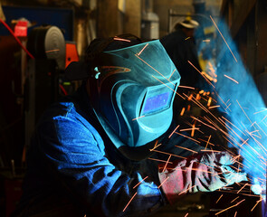 welders working