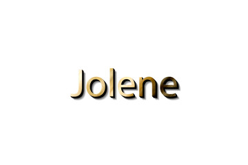 JOLENE NAME 3D 