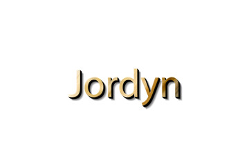 JORDYN 3D NAME 