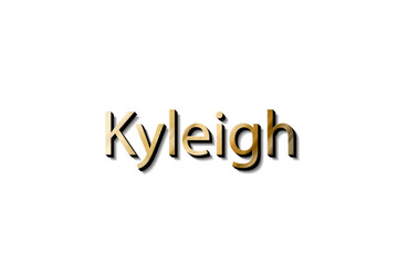 KYLEIGH NAME 3D 