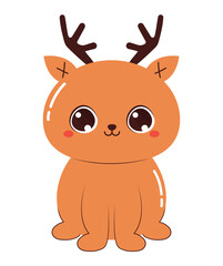 cute reindeer design