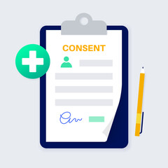 Consent form document