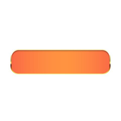 orange banner bar and flag gold rim