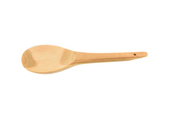 teak wooden spoon    on transparent  png