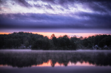 Early morning lake