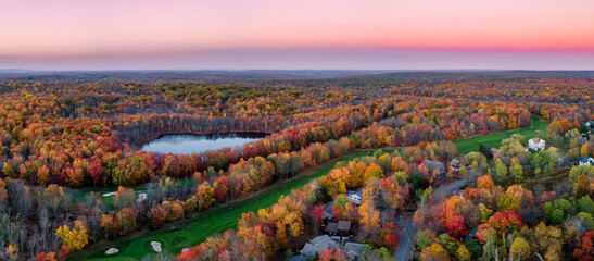 golf course panorama