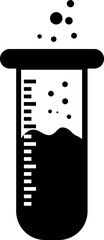  Flask tube icon vector illustration on white background..eps