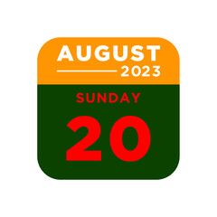 calendar august 2023 printable