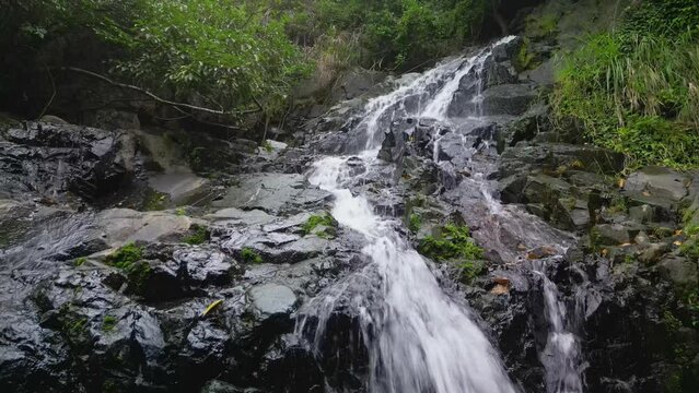 Siu Chik Sha waterfall at TKO, hk
