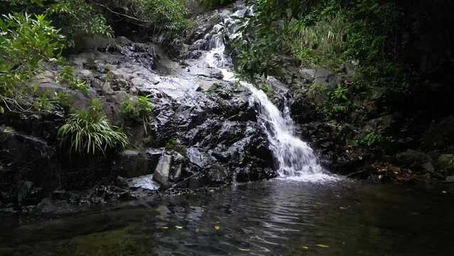 Siu Chik Sha waterfall at TKO, hk