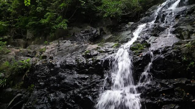Siu Chik Sha waterfall at TKO, hk