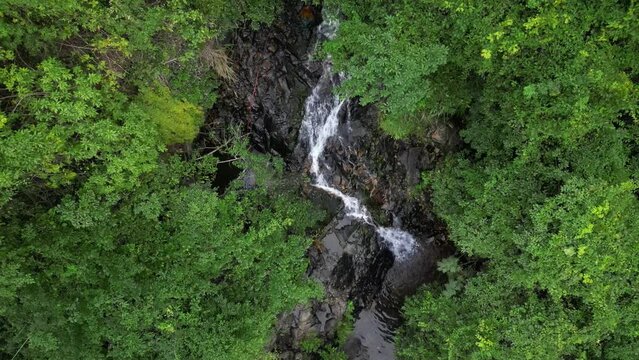 Siu Chik Sha waterfall at TKO, hk