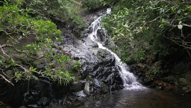 Siu Chik Sha waterfall at TKO, hk