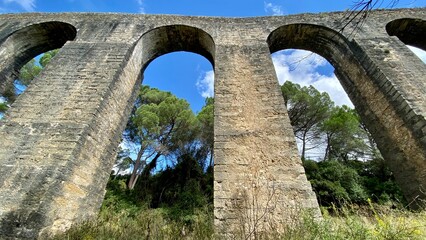 Tomar Aqueduct templar castle Portugal historic 