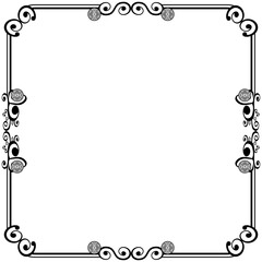 Ornament frames can be for wedding invitations, book covers or others