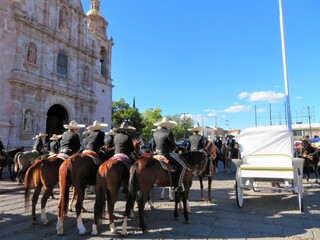 traditional mexican cowboy wedding