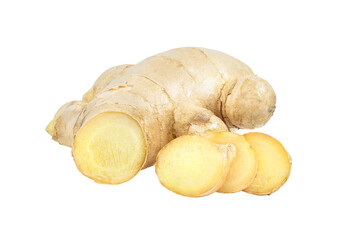 Fototapeta na wymiar Ginger Isolated on transparent png