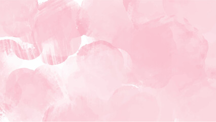 Fototapeta premium Abstract pink watercolor background for your design, watercolor background concept, vector.