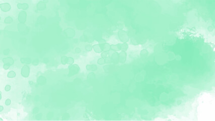 Fototapeta na wymiar Abstract green watercolor background for your design, watercolor background concept, vector.