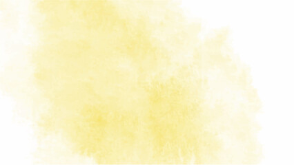 Abstract yellow watercolor background for your design, watercolor background concept, vector.