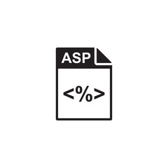 asp file icon , document icon