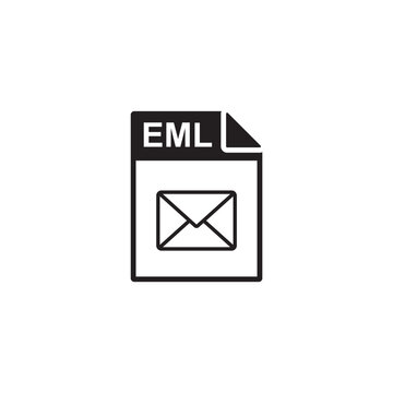 eml file icon , email icon