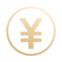Yen icon, japanese money