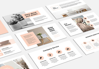 Clean Minimal Presentation Layout