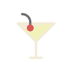 cocktail with cherry