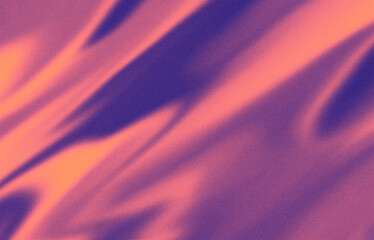 Abstract pink and orange color background with gradient and grain effect Digital noise Texture wallpaper