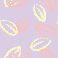 Tropical Leaf Seamless Pattern Design