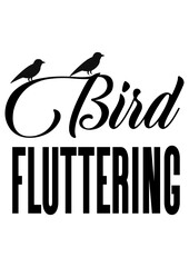 bird fluttering
