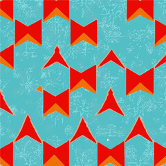 Christmas Themed Geometric Pattern